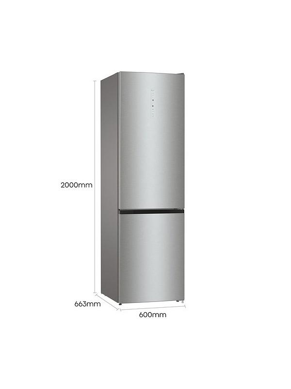 Hisense RB470N4SICUK 60cm Wide, Total No Frost, C rating, Freestanding Fridge Freezer - Stainless Steel - Image 6